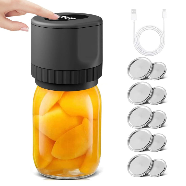 BowLift | AirLock Go – Compact, Wireless Food Preserver with LED Display