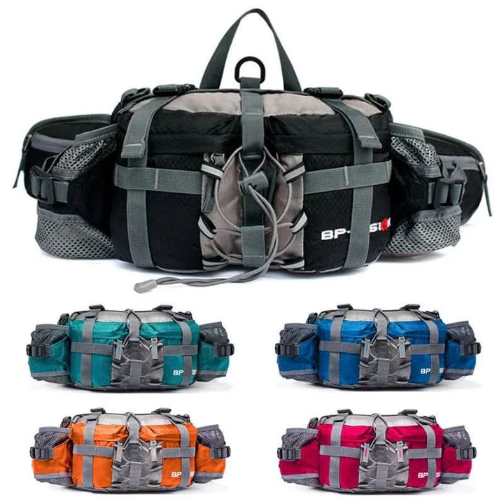 BowLift | Waterproof Hiking Waist Bag with Bottle Holder