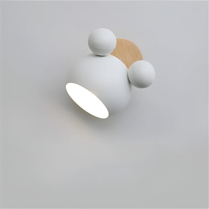 Wall lamp in Mickey design – Decorative and Modern | Perfect for children's room & living room | Bowlift