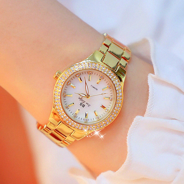 BowLift | Esmée Women’s Stainless Steel Quartz Watch 32mm Silver