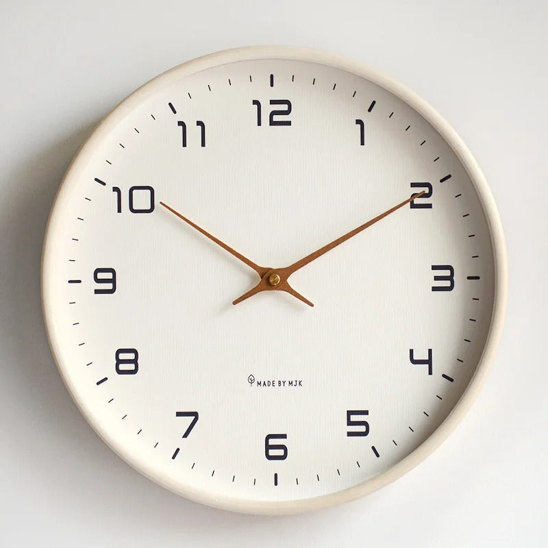 BowLift | Minimalistic Wall Clock | Metal & Resin