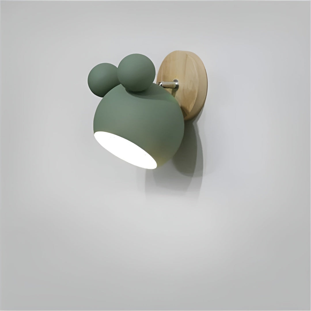 Wall lamp in Mickey design – Decorative and Modern | Perfect for children's room & living room | Bowlift