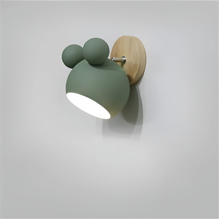 Wall lamp in Mickey design – Decorative and Modern | Perfect for children's room & living room | Bowlift