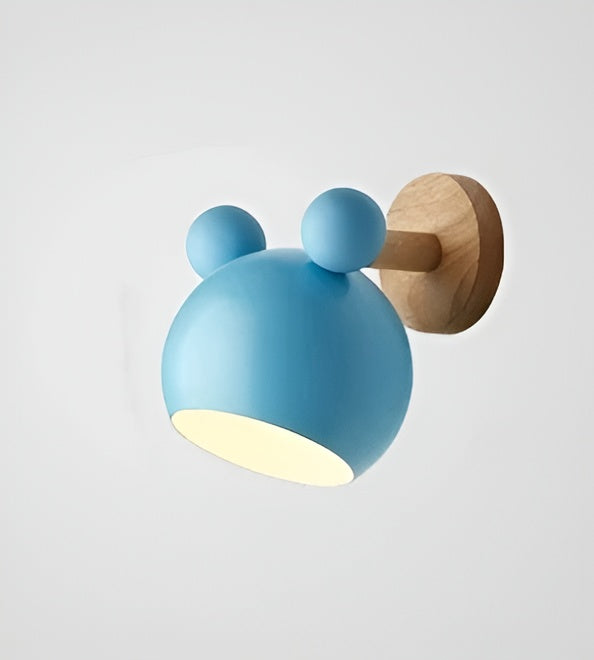 Wall lamp in Mickey design – Decorative and Modern | Perfect for children's room & living room | Bowlift