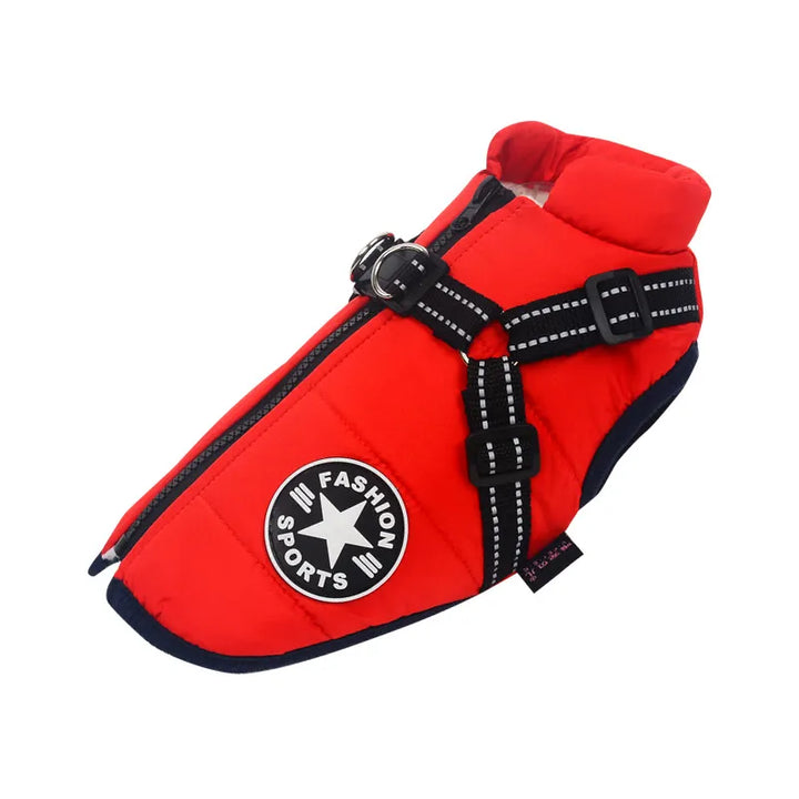 BowLift | Waterproof Dog Jacket with Built-in Harness – Warm, Weather-resistant Dog Jacket for All Breeds