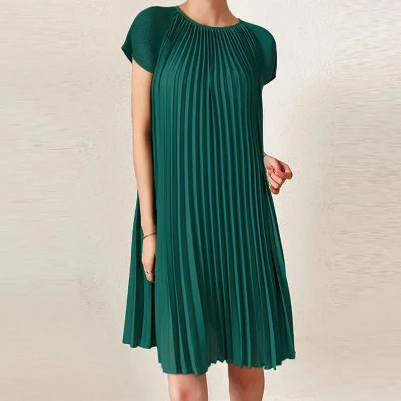 BowLift | Elegant Pleated Dress