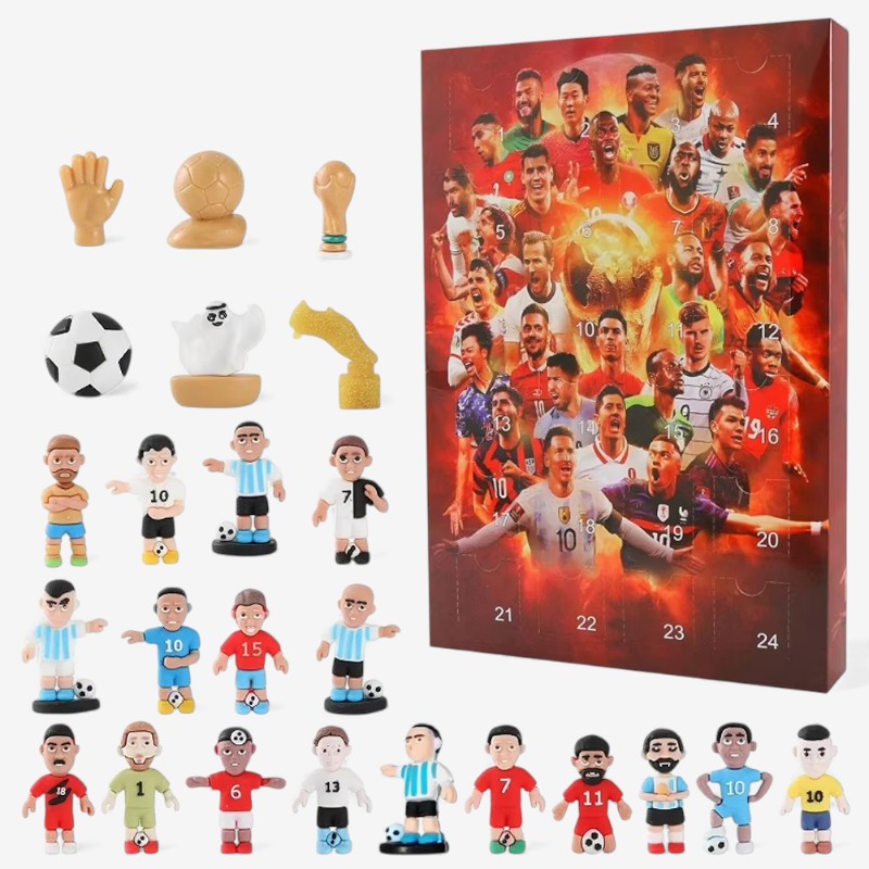 BowLift | GiftGoal - Advent Calendar Football Set for Christmas Gift