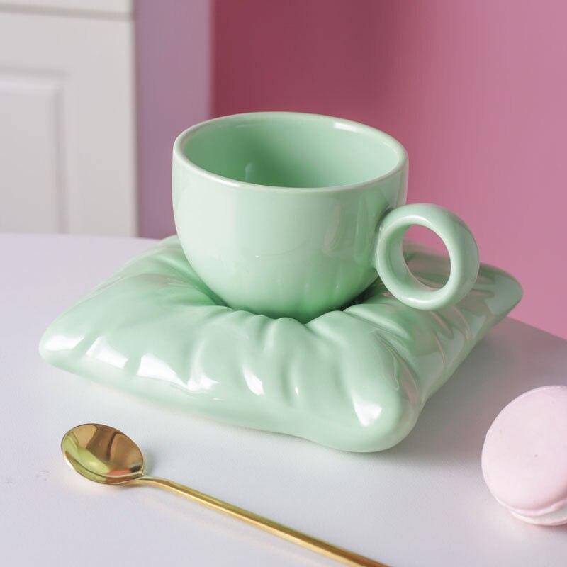 BowLift | Lazy House Ceramic Coffee Mug Set