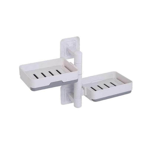 BowLift | Wall-Mounted Multi Layer Rotatable Soap Holder