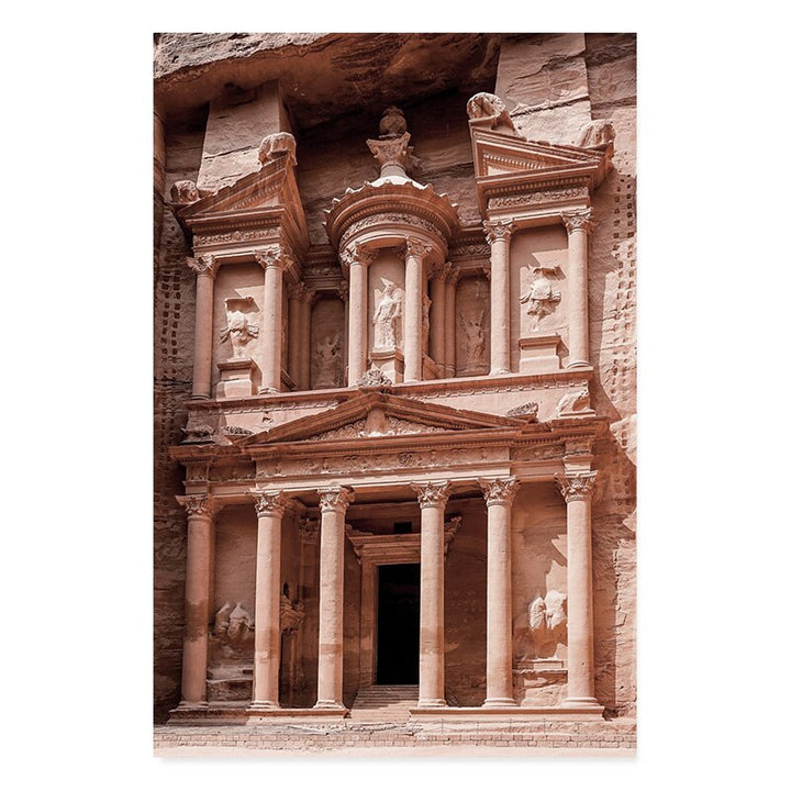 Moroccan Desert & Architecture - Canvas Wall Art Print | Bowlift