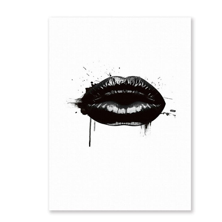 Abstract Modern Fashion Makeup - Canvas Wall Art Print | Bowlift