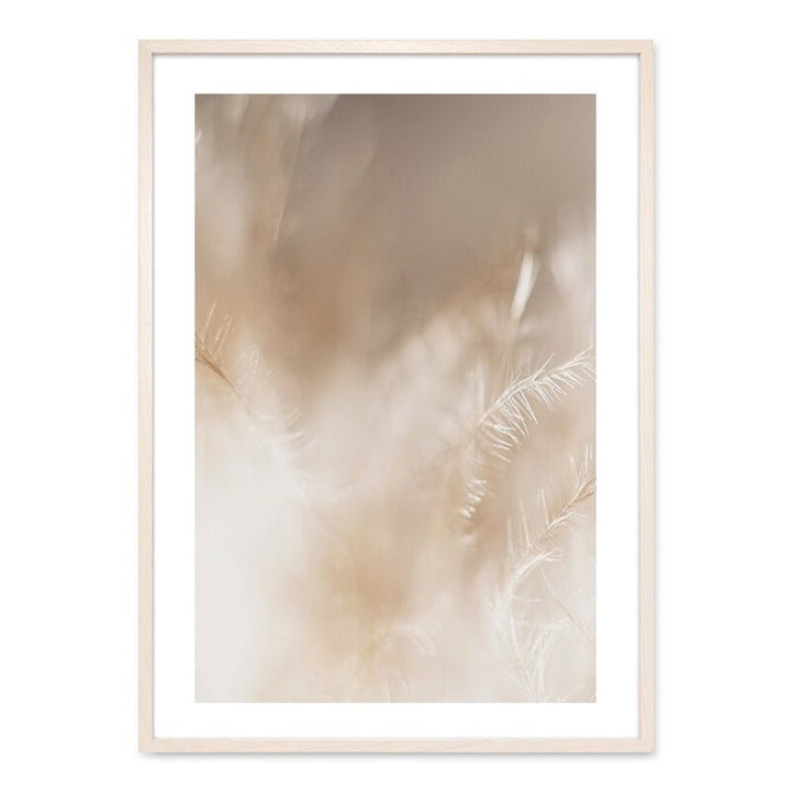 Bohemian Style Blush Flower Petal - Canvas Wall Art Print | Bowlift