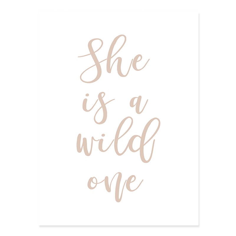 Boho Rainbow Cartoon Fawn - Canvas Wall Art Print | Bowlift