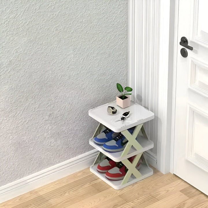 FlexiRack Shoe Organizer - Multifunctional Multi-layer Folding Shoe Rack | Bowlift