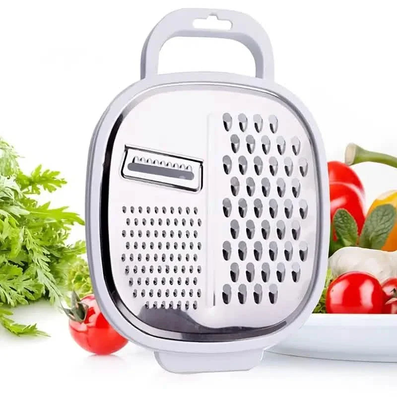 BowLift | Vegetable slicer with lid and draining basket