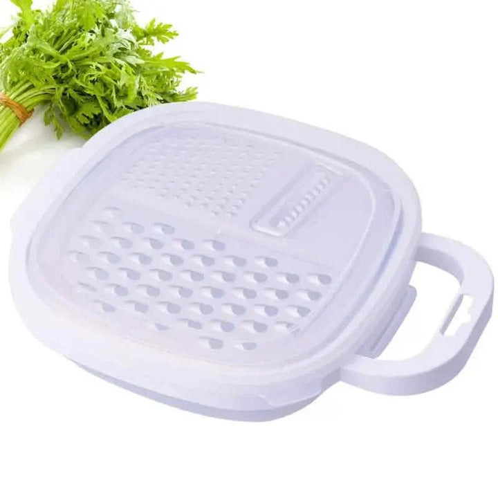 BowLift | Vegetable slicer with lid and draining basket