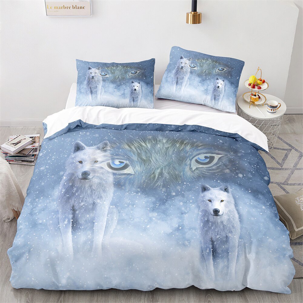 BowLift | Soft Kids Duvet Cover Wolf – Strength and Safety in Sleep