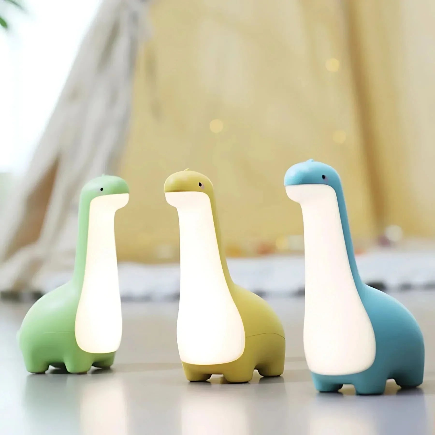 BowLift | LED Dinosaur Night Light for Kids with Soft Glow
