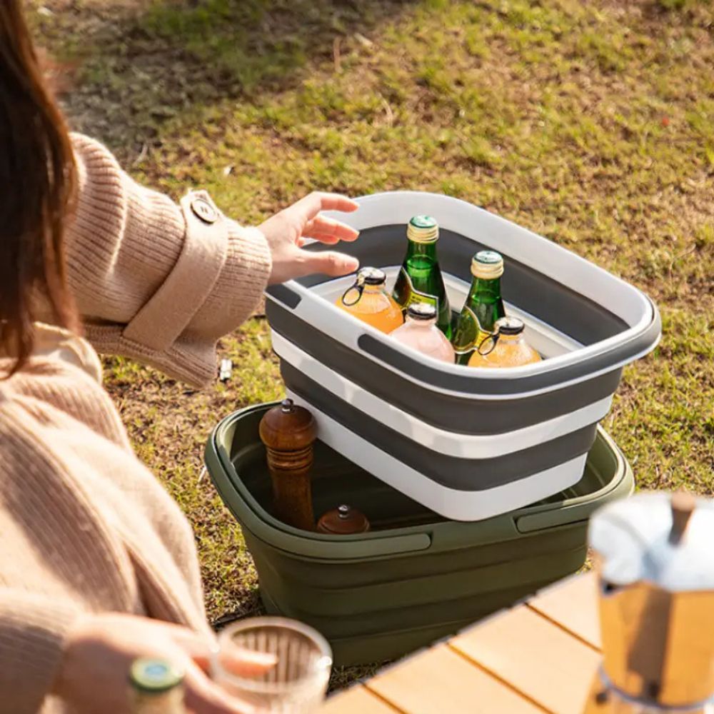BowLift | Storage Basket Collapsible Plastic Folding Organiser