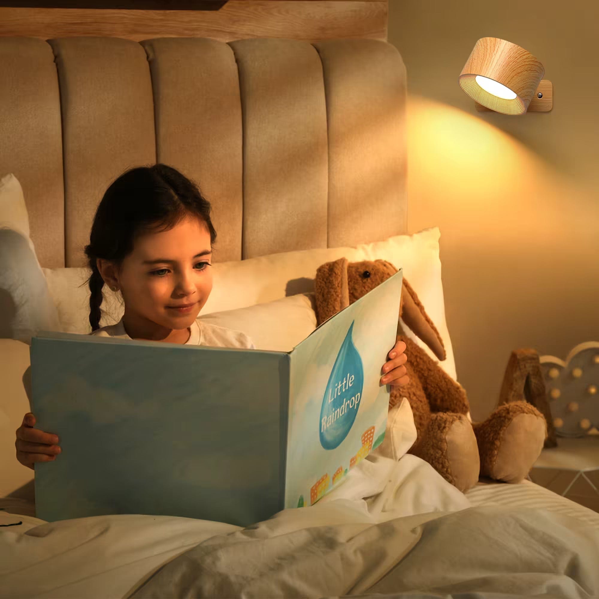 BowLift | Battery Operated Wall Light | Rechargeable, 360° Adjustable & Wireless for Modern Interiors