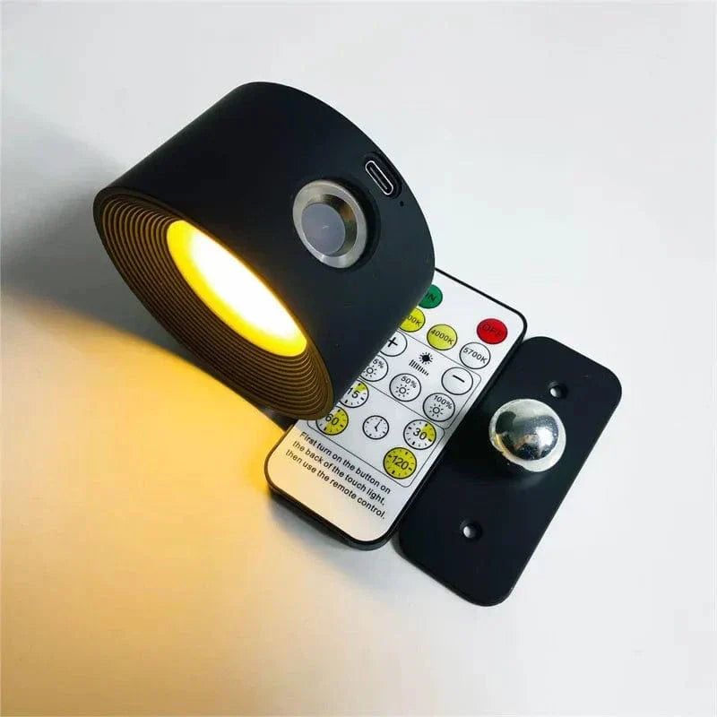BowLift | Battery Operated Wall Light | Rechargeable, 360° Adjustable & Wireless for Modern Interiors