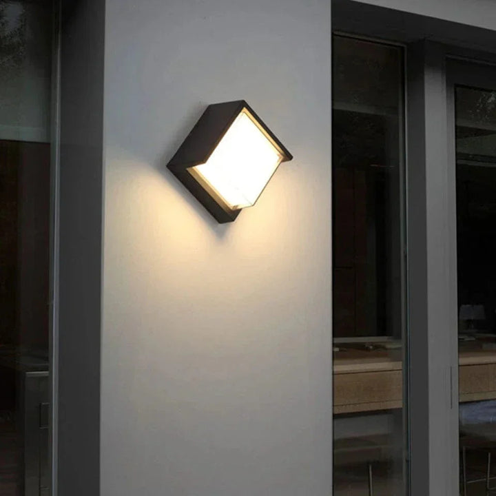 BowLift | LED Outdoor Wall Light | Waterproof, PIR Motion Sensor for Balconies, Porches & Gardens