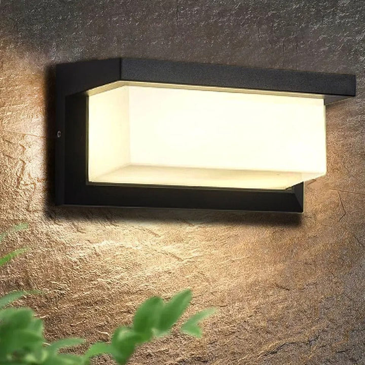 BowLift | LED Outdoor Wall Light | Waterproof, PIR Motion Sensor for Balconies, Porches & Gardens