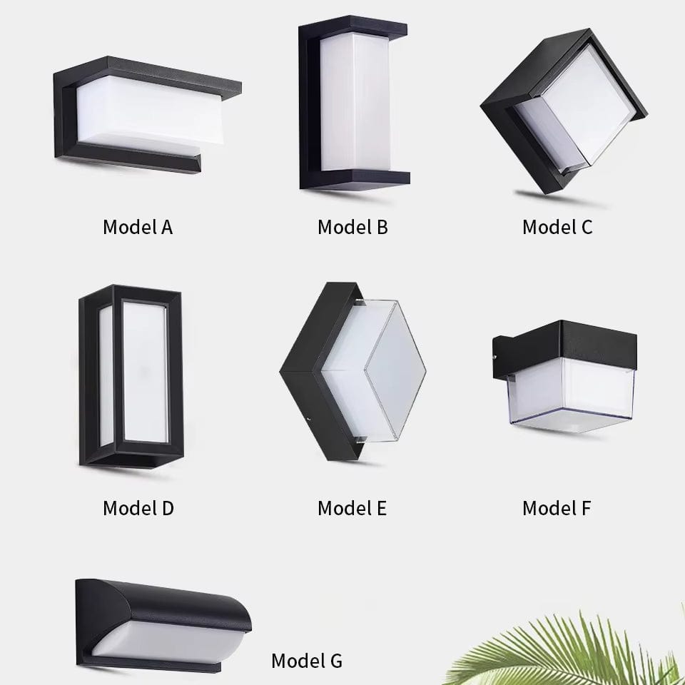 BowLift | LED Outdoor Wall Light | Waterproof, PIR Motion Sensor for Balconies, Porches & Gardens