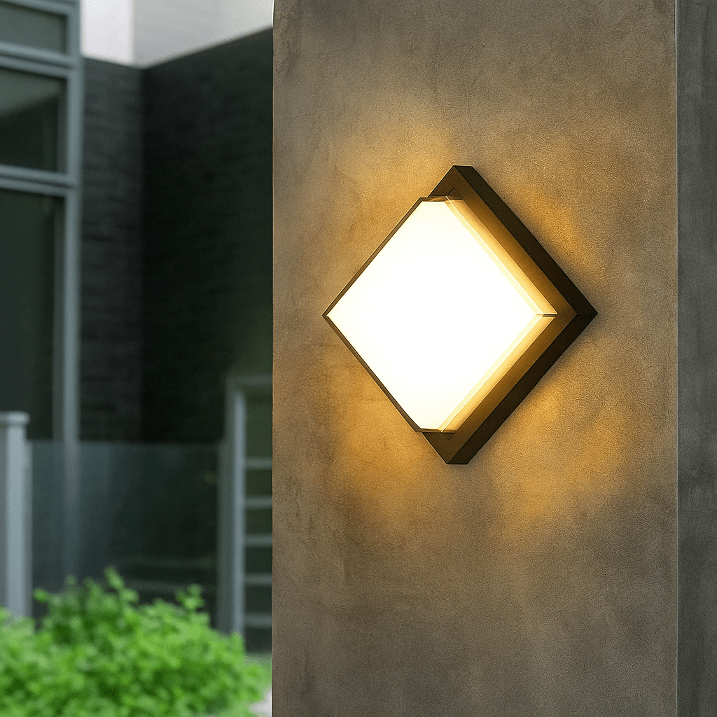 BowLift | LED Outdoor Wall Light | Waterproof, PIR Motion Sensor for Balconies, Porches & Gardens