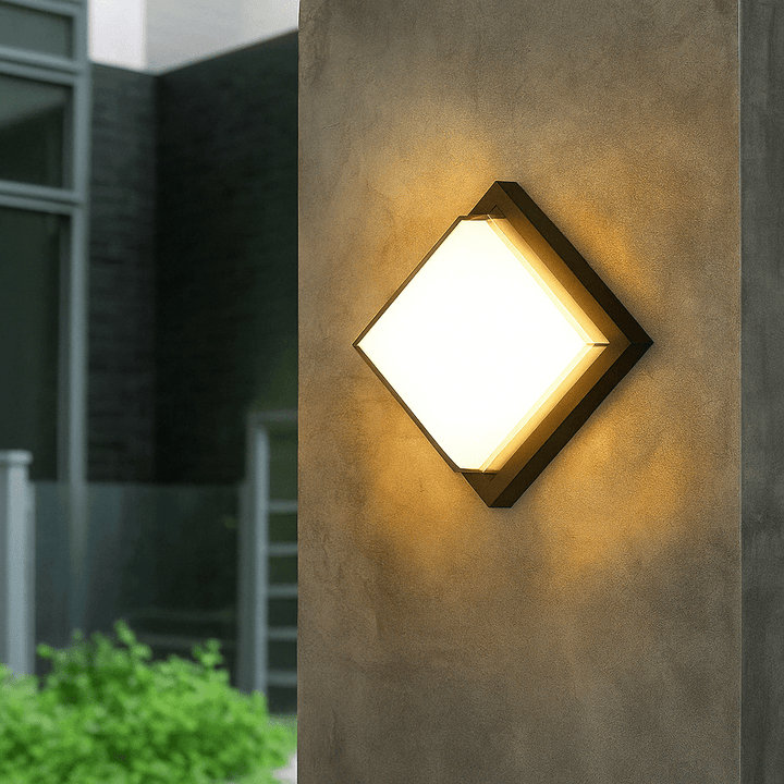 BowLift | LED Outdoor Wall Light | Waterproof, PIR Motion Sensor for Balconies, Porches & Gardens