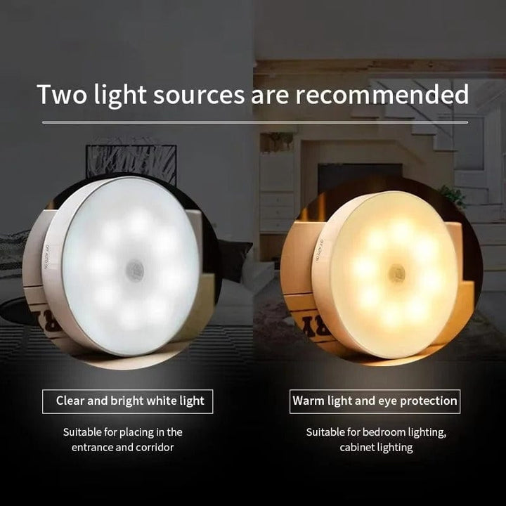 BowLift | Rechargeable Motion Sensor LED Light | Energy-Saving, USB Rechargeable & Ideal for Hallways, Stairs, Wardrobes & Cupboards