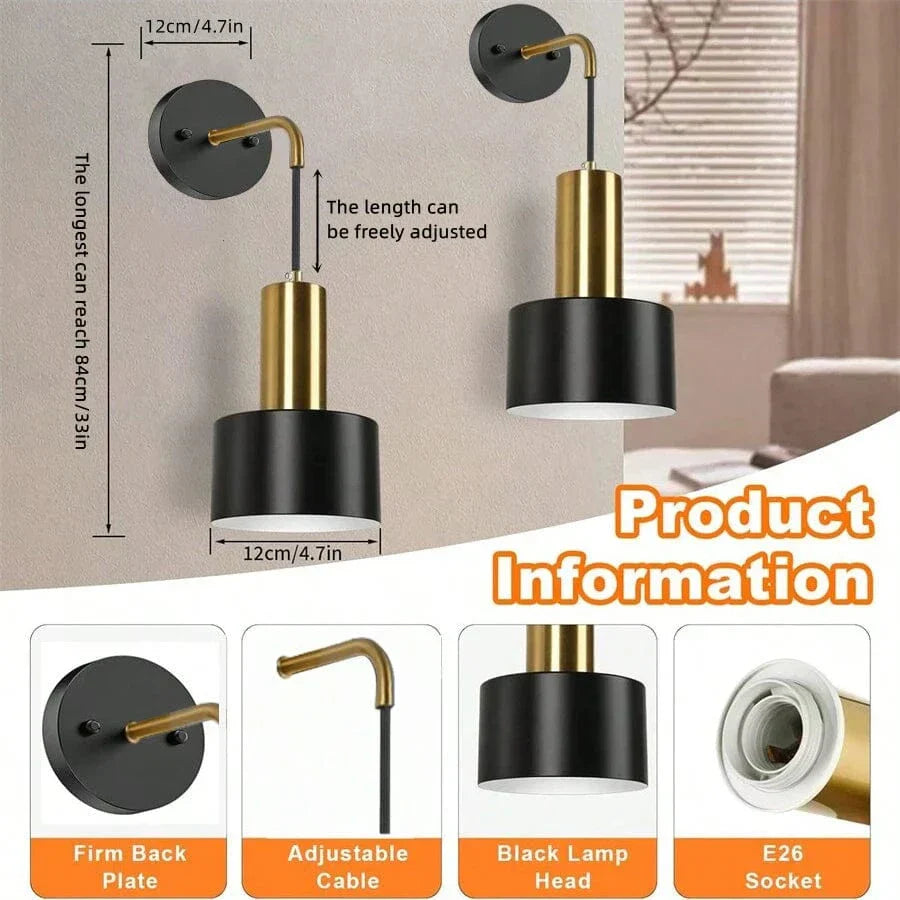 BowLift | Wireless Rechargeable Wall Lamp | Remote Control, Adjustable Brightness & Color Temperature for Bedrooms and Foyers