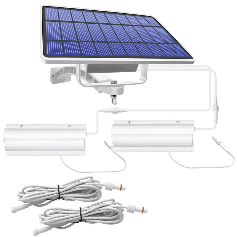 BowLift | Solar Pendant Outdoor Light | Dual or Single Head, IP65 Waterproof & Solar-Powered for Patios, Barns, and Indoor Use