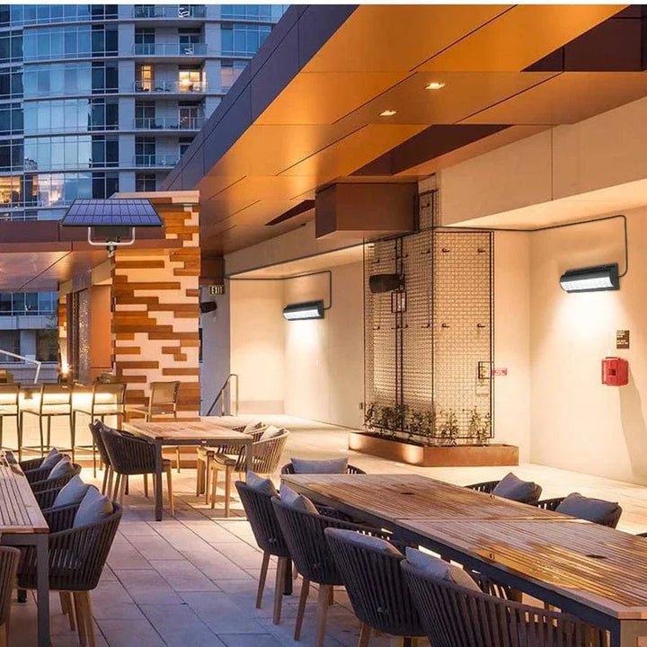 BowLift | Solar Pendant Outdoor Light | Dual or Single Head, IP65 Waterproof & Solar-Powered for Patios, Barns, and Indoor Use