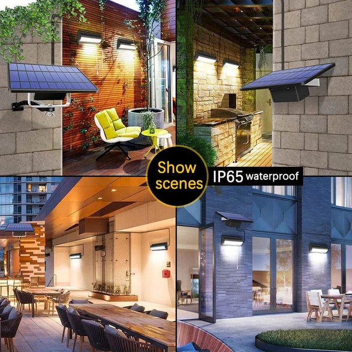 BowLift | Solar Pendant Outdoor Light | Dual or Single Head, IP65 Waterproof & Solar-Powered for Patios, Barns, and Indoor Use