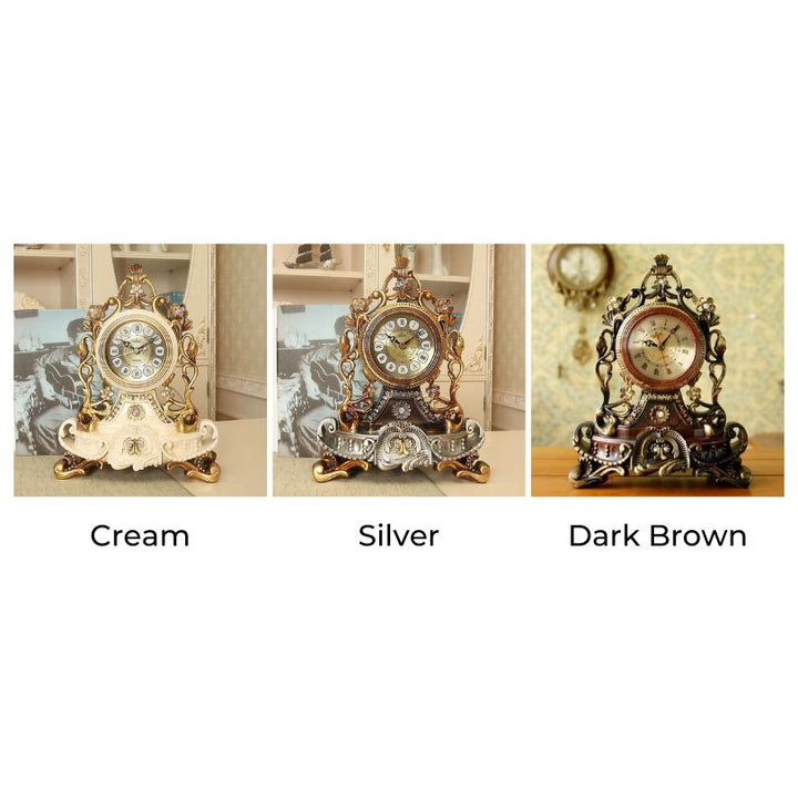 VintageTime Retro Table Clock | Bowlift