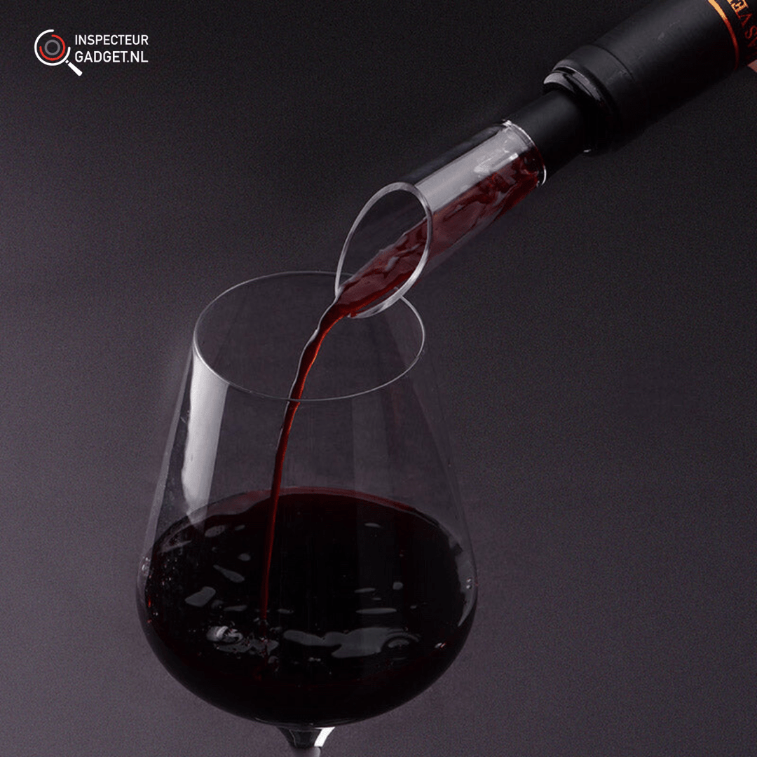BowLift | Vinolux 4-in-1 Electric Wine Opener Set – Corkscrew, Foil Cutter, Aerator & Vacuum Stopper