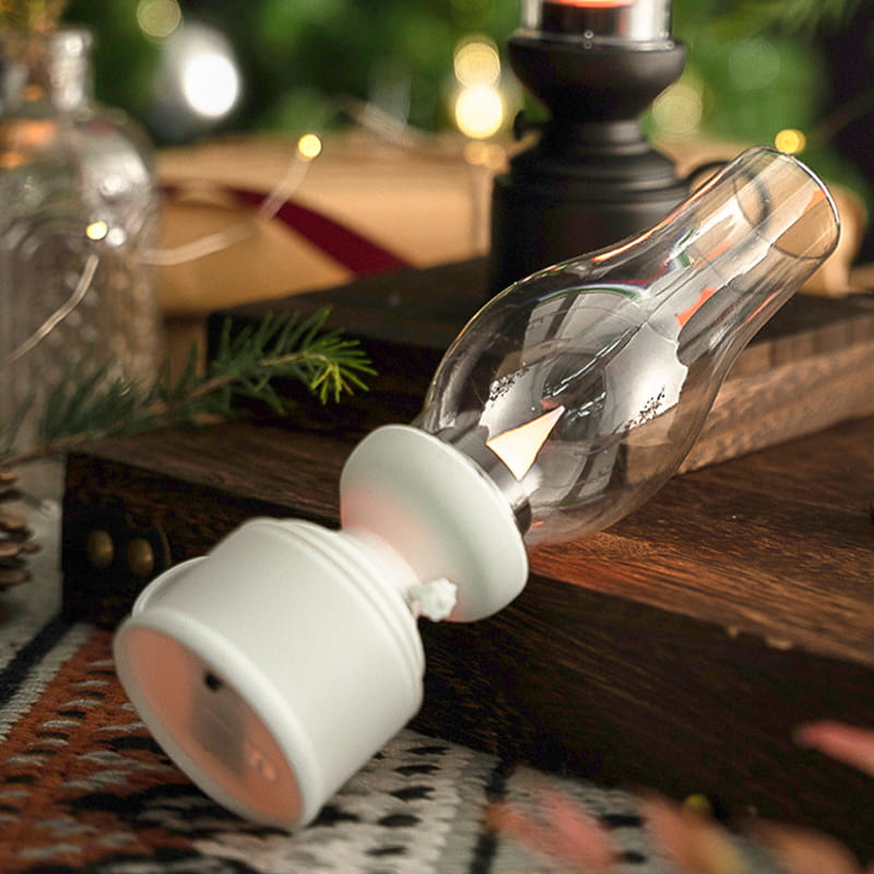 BowLift | LED Table Lamp with Vintage Lantern Style