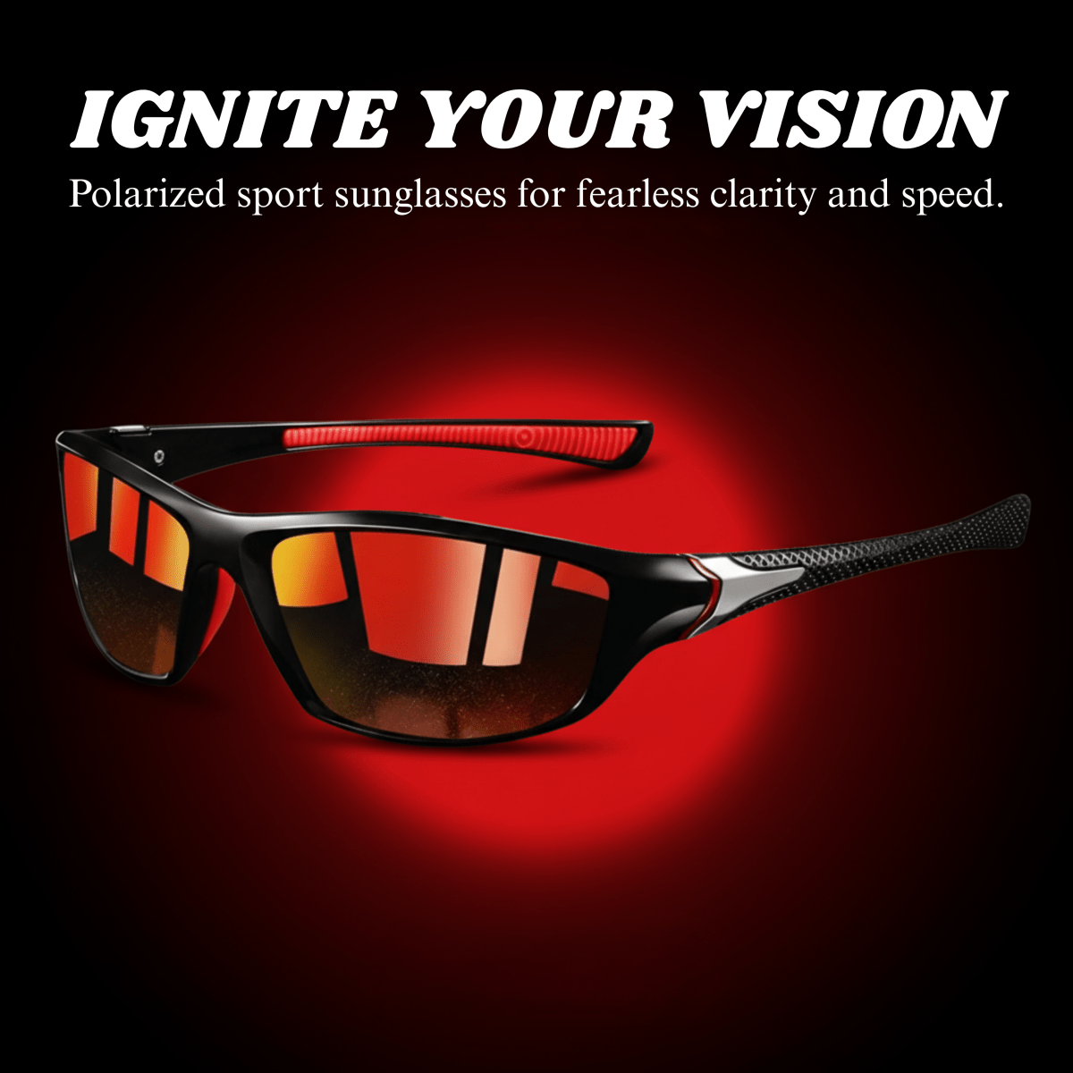 BowLift | VISIONEDGE – Polarized Sunglasses with UV400 Protection & Rubberized Grips