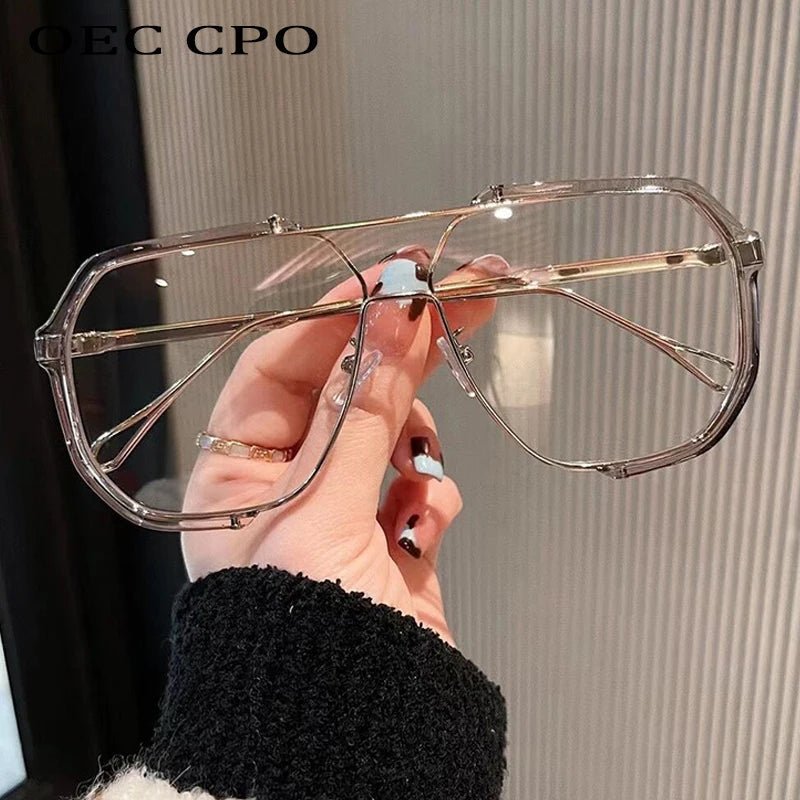 BowLift | VOGUEVIEW SHADES – Oversized Square Sunglasses with UV400 & Photochromic Lenses