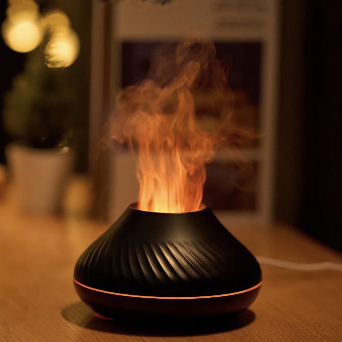 BowLift | Volcano Flame Effect Air Humidifier and Aroma Diffuser