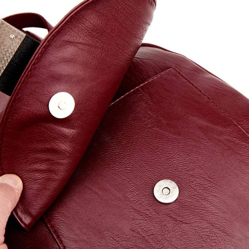 Premium Water-Resistant Leather Backpack for Women | Bowlift
