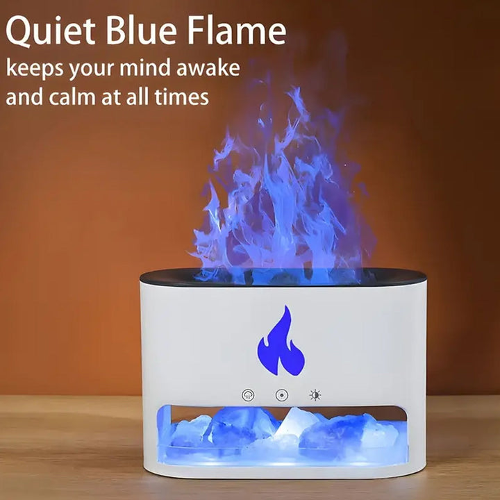 Vulkan Air Humidifier & Aroma Diffuser 240 ml with Crystal Salt | Bowlift