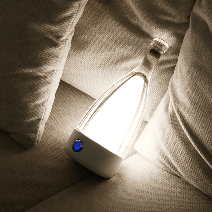 BowLift | Create an atmosphere with a bottle-shaped LED lamp