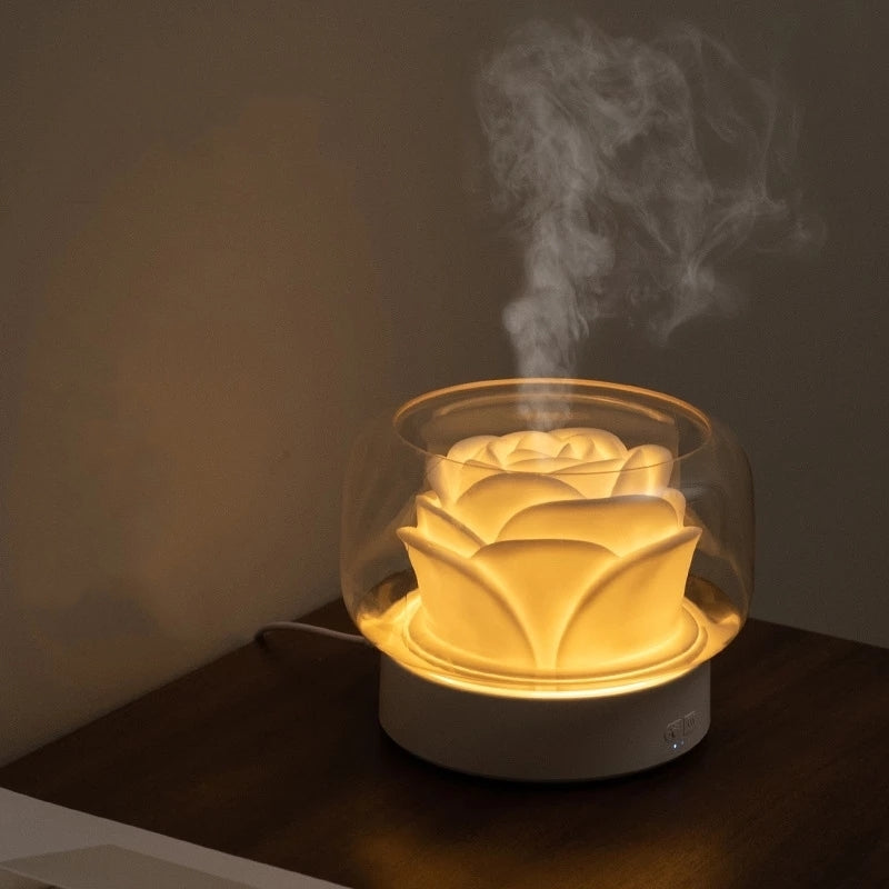 ÉclatScent – Luxury Fragrance Diffuser with LED Lighting Bowlift
