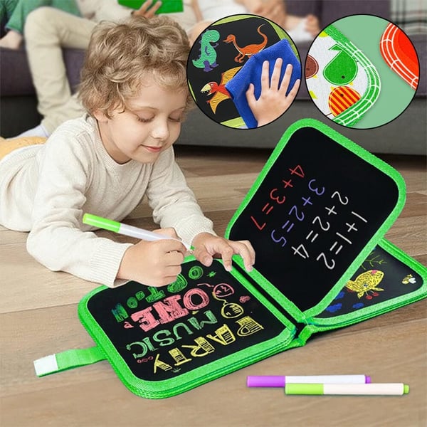 BowLift | Portable Reusable Coloring Book for Kids
