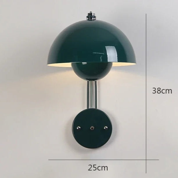 Modern LED Wall Lamp with Mushroom | Stylish Night Light for Bedrooms & Living Rooms | Bowlift