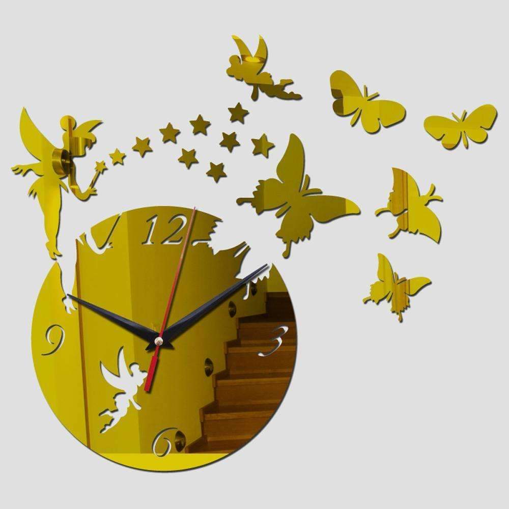 BowLift | 3D Acrylic Clock - Make Your Wall More Beautiful!