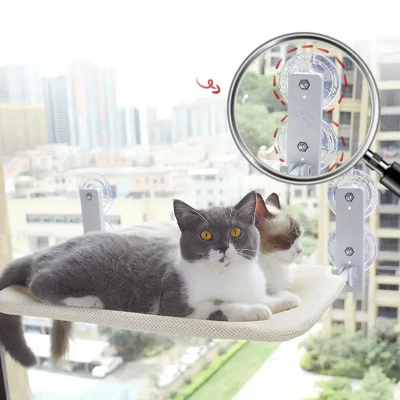 Wall-Mounted Hammock for Pets - SkyNap Bowlift