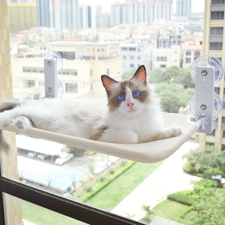 Wall-Mounted Hammock for Pets - SkyNap Bowlift